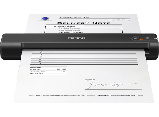 Epson WorkForce ES-50 A4, A3 with stitching function, Mobile Scanner (B11B252401)