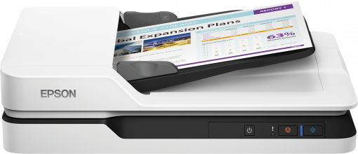 Epson WorkForce DS-1630 A4 Flatbed & SheetFeed Scanner (B11B239402)