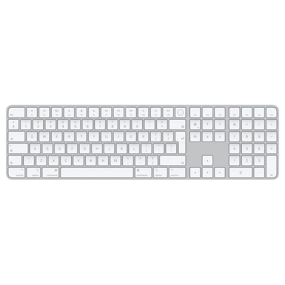 Apple Magic Keyboard With Touch ID & Numeric Keypad For Mac Models with Apple Silicon - International English - MXK73Z/A