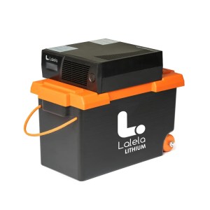 Lalela Lithium Iron LifePO4 Trolley Inverter(615WH) Pure Sinewave 600W, 50AH Battery