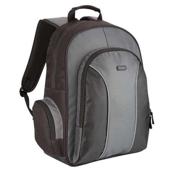 Targus 16 Inch Essential Laptop Backpack - Black/Grey (TSB023EU)