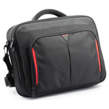 Targus 15.6 Inch Classic+ Clamshell Laptop Bag - Black/Red (CN415EU)