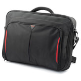 Targus 18 Inch Classic+ Clamshell Laptop Bag - Black/Red (CN418EU)