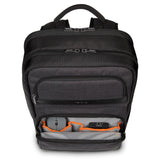 Targus 15.6 Inch CitySmart Advanced Laptop Backpack - Black/Grey (TSB912EU)