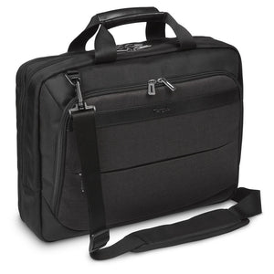 Targus 15.6 Inch CitySmart High Capacity Topload Laptop Case - Black/Grey (TBT915EU)