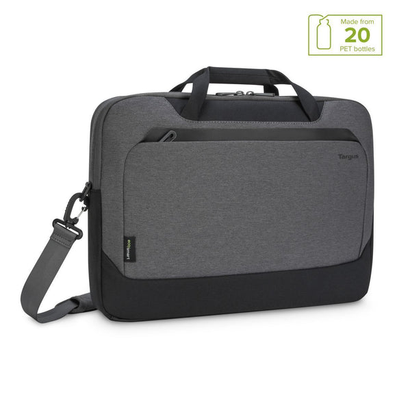 Targus 15.6 Inch Cypress Briefcase with EcoSmart® - Grey (TBT92602GL)