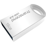 Transcend JetFlash™710 USB 3.1 Super Speed Discreet Flash Drive - Silver