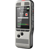 Philips DPM 6000 Professional Dictation Recorder (with Button controls) - Includes free 2 years SpeechExec Dictate Software subscription.