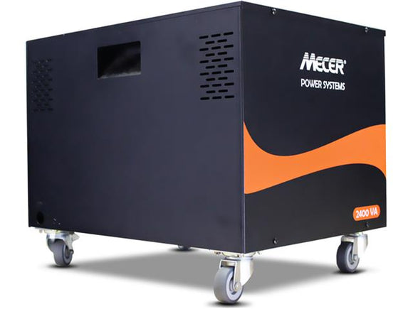 Mecer BBone 2.4KVA/1440W Inverter + 2x100AH 12V Deep Cycle AGM Battery