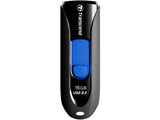 Transcend JetFlash™790K USB 3.1 Capless Flash Drive - Black & Blue