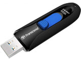 Transcend JetFlash™790K USB 3.1 Capless Flash Drive - Black & Blue