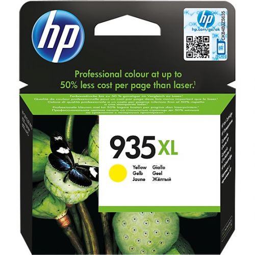 Genuine HP 935XL Yellow OfficeJet Ink Cartridge (C2P26AE)
