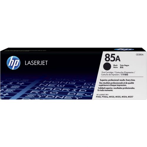 Genuine HP 85A Black LaserJet Toner Cartridge (CE285A)