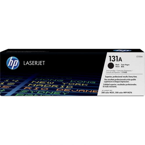 Genuine HP 131A Black LaserJet Toner Cartridge (CF210A)