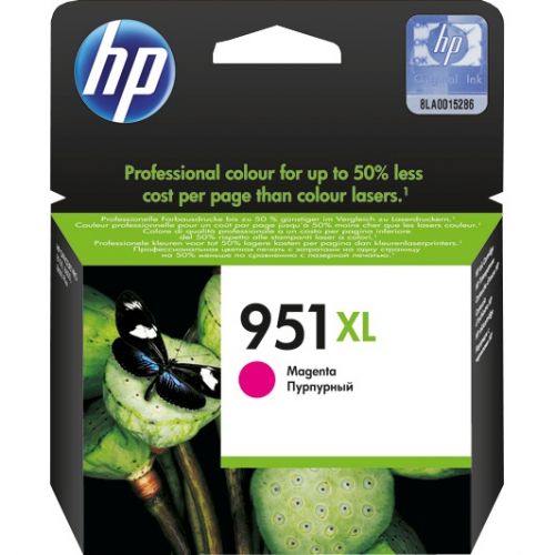 Genuine HP 951XL Magenta Officejet Ink Cartridge (CN047AE)