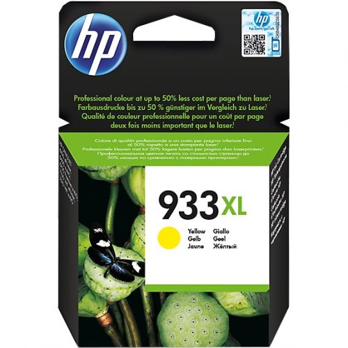 Genuine HP 933XL Yellow OfficeJet Ink Cartridge (CN056AE)