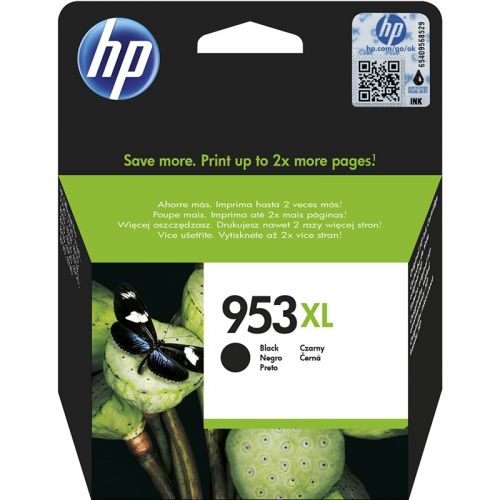 Genuine HP 953XL High Yield Black Ink Cartridge (L0S70AE)