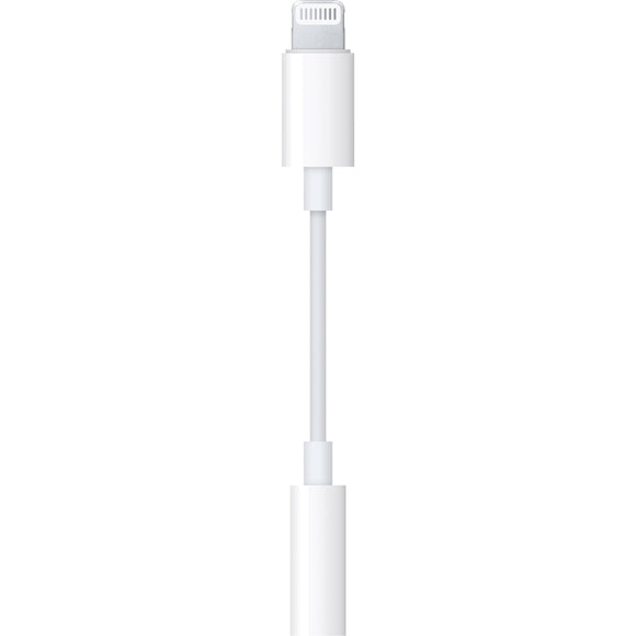 Apple Lightning to 3.5mm Headphone Jack Adapter - MMX62ZM/A