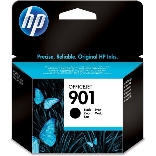 Genuine HP 901 Black OfficeJet Ink Cartridge (CC653AE)