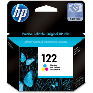 Genuine HP 122 Tri-colour Ink Cartridge CH562HE)