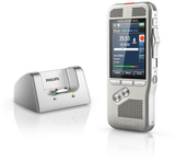 Philips DPM 8200 Professional Digital Dictation Recorder - Includes free 2 years SpeechExec Pro Dictate Software subscription.