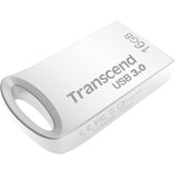 Transcend JetFlash™710 USB 3.1 Super Speed Discreet Flash Drive - Silver